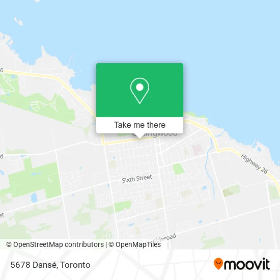 5678 Dansé map