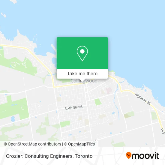 Crozier: Consulting Engineers map