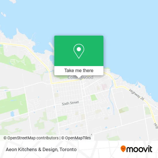 Aeon Kitchens & Design map
