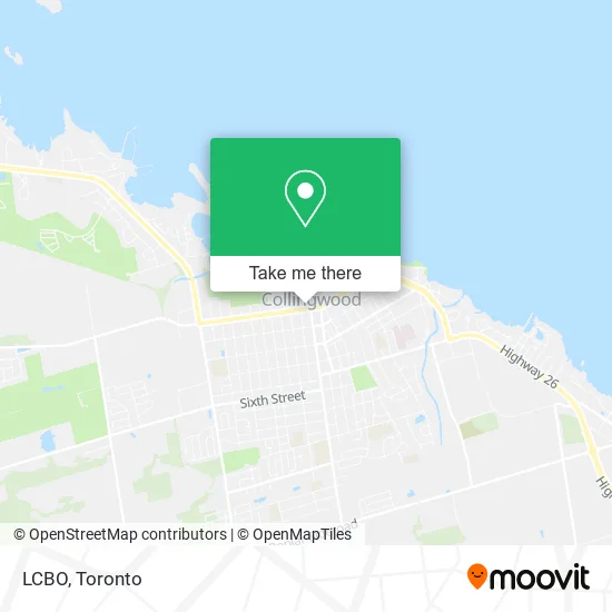 LCBO map
