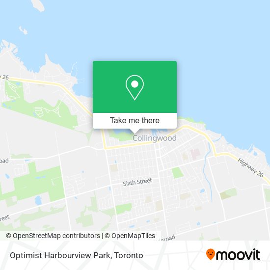 Optimist Harbourview Park map