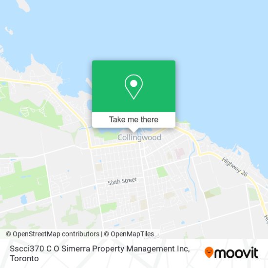 Sscci370 C O Simerra Property Management Inc map