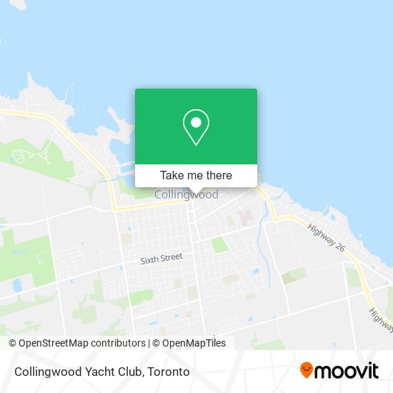 Collingwood Yacht Club plan