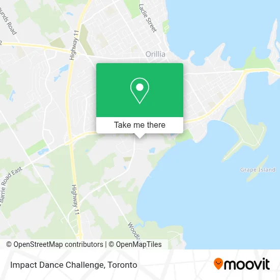 Impact Dance Challenge map