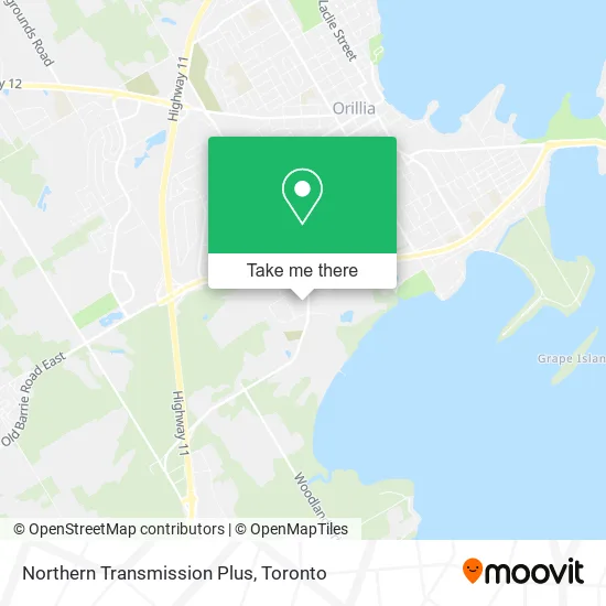 Northern Transmission Plus map