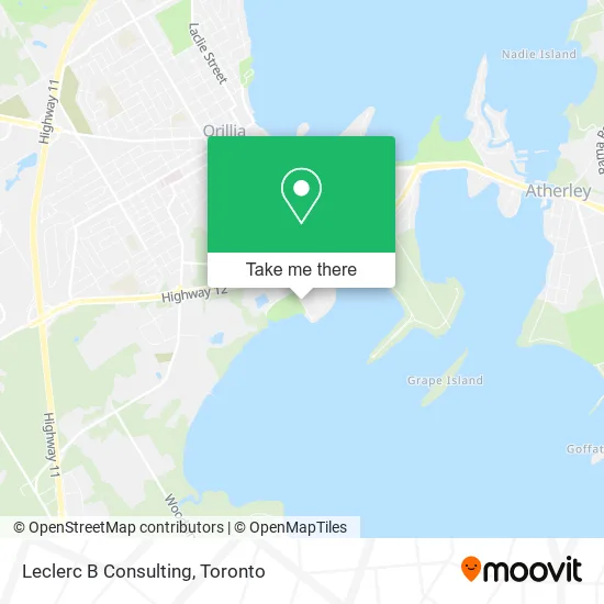 Leclerc B Consulting map