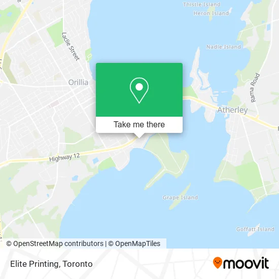 Elite Printing map