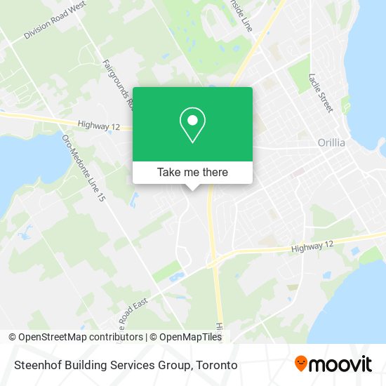 Steenhof Building Services Group map