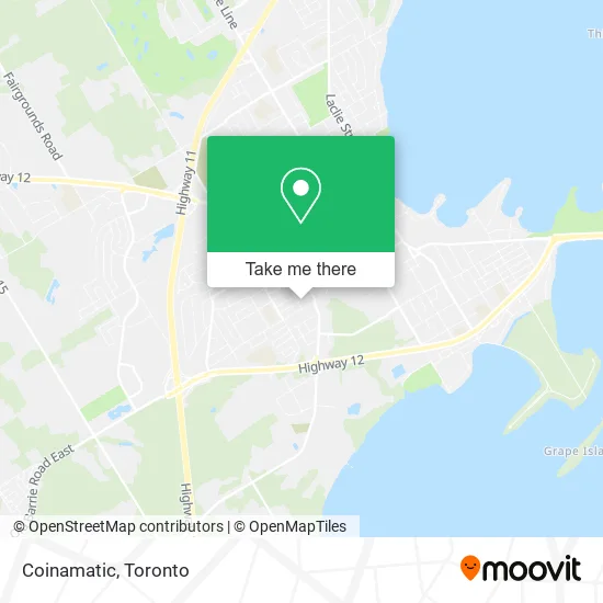 Coinamatic map