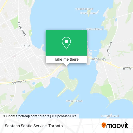 Septech Septic Service map