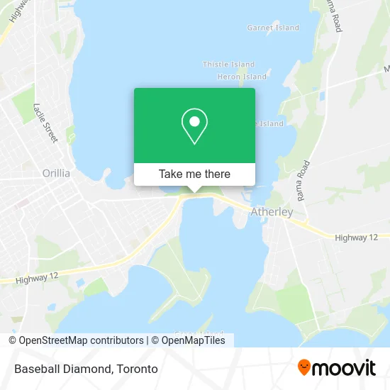 Baseball Diamond map