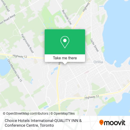 Choice Hotels International-QUALITY INN & Conference Centre map