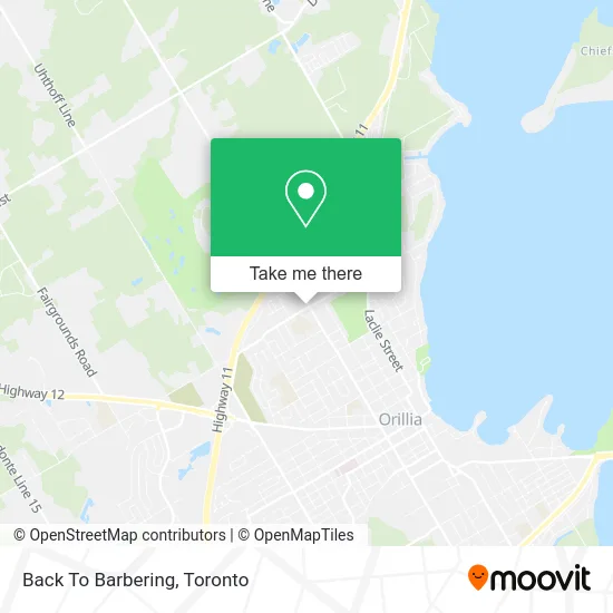 Back To Barbering map