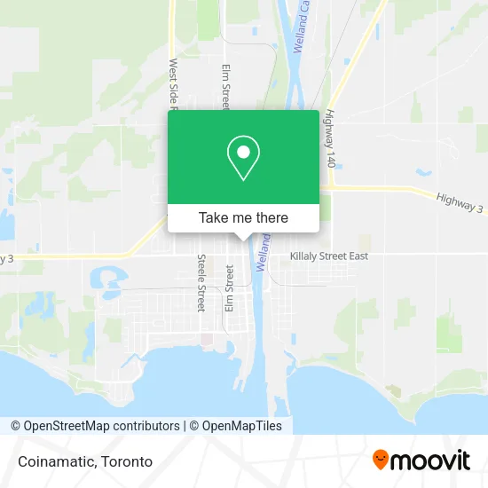 Coinamatic map