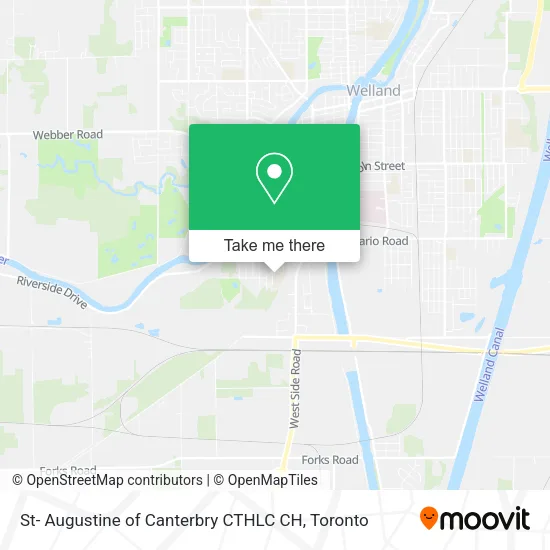 St- Augustine of Canterbry CTHLC CH map