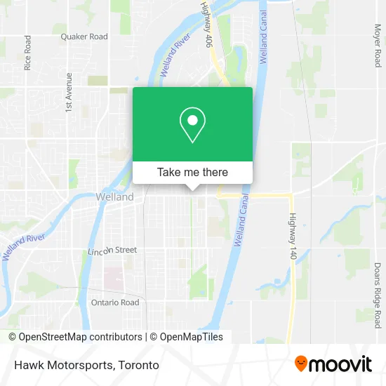 Hawk Motorsports map