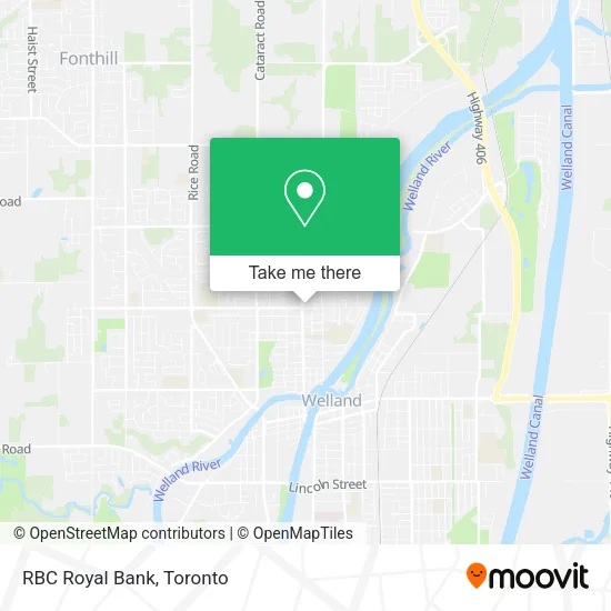 RBC Royal Bank map