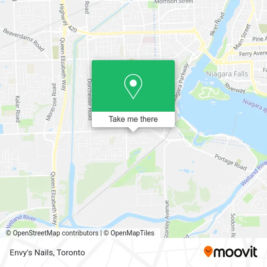 Envy's Nails map