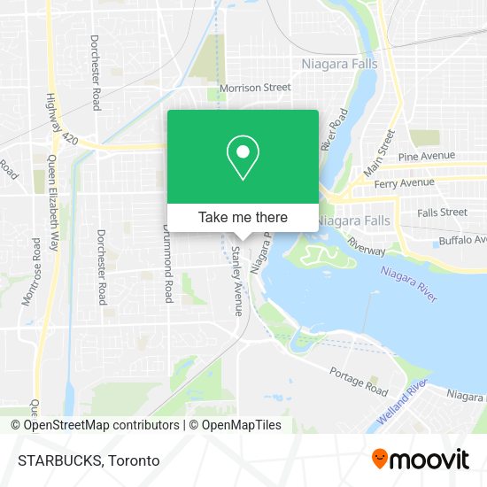 STARBUCKS map