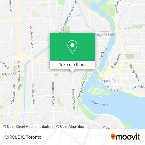 CIRCLE K map