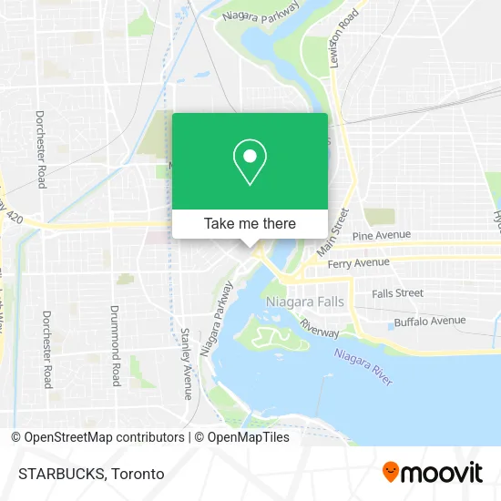 STARBUCKS map