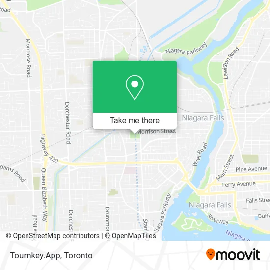 Tournkey.App map