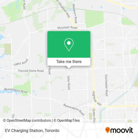 EV Charging Station map