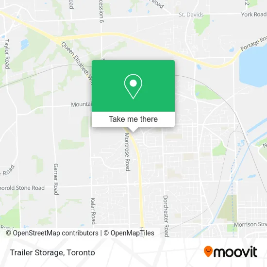 Trailer Storage map