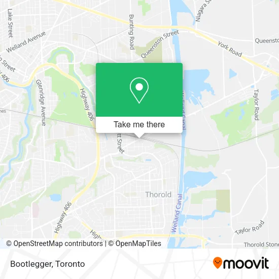Bootlegger map