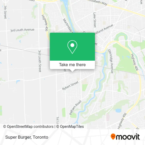 Super Burger map