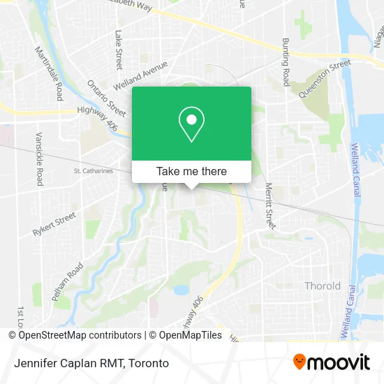 Jennifer Caplan RMT map