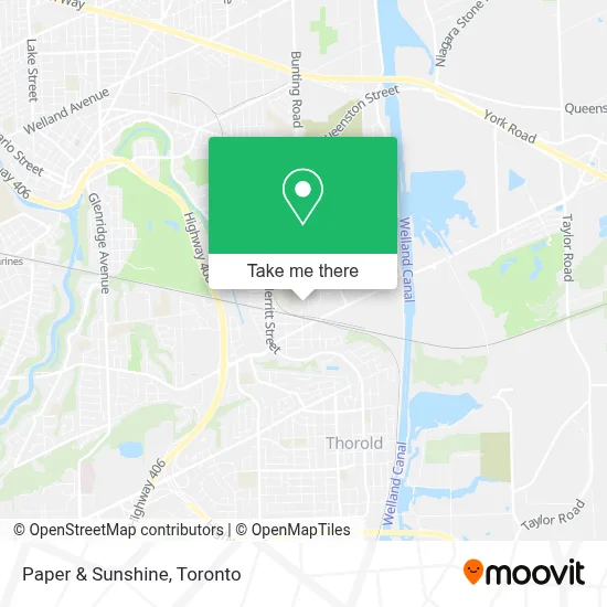 Paper & Sunshine map