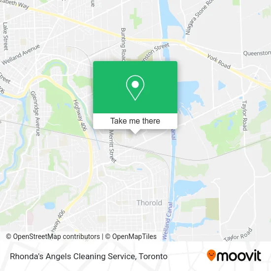 Rhonda's Angels Cleaning Service map
