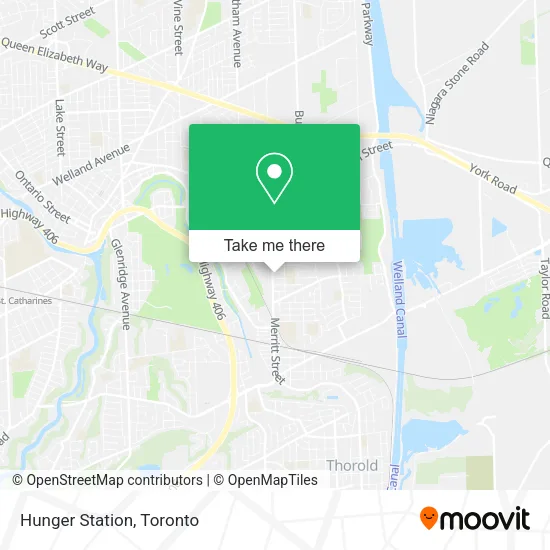 Hunger Station map