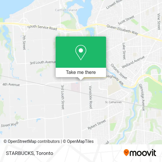 STARBUCKS map