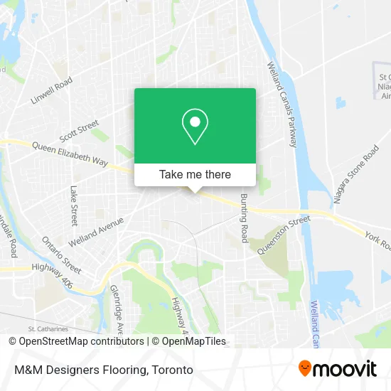 M&M Designers Flooring map