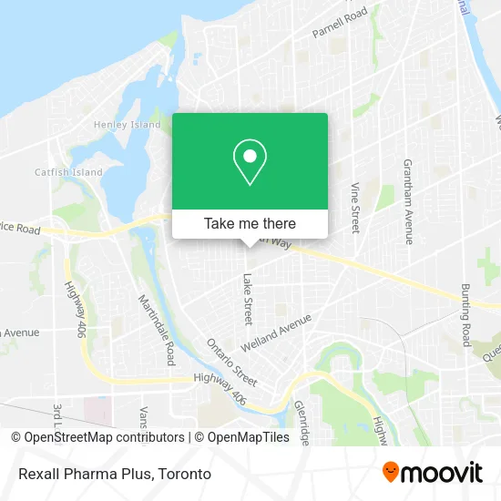 Rexall Pharma Plus map