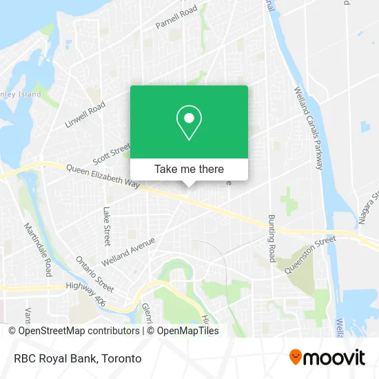 RBC Royal Bank map