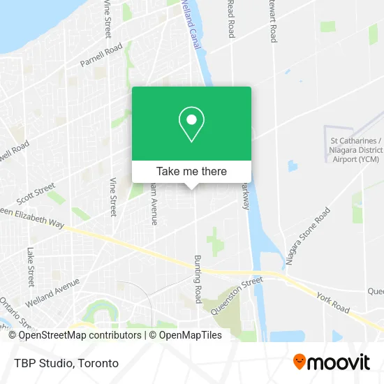 TBP Studio map