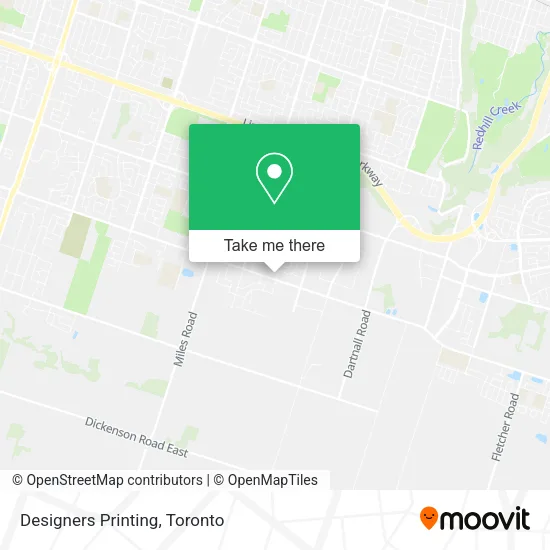 Designers Printing map