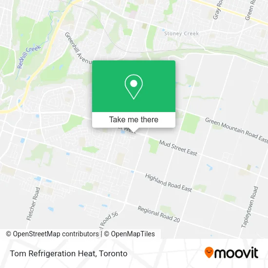 Tom Refrigeration Heat map