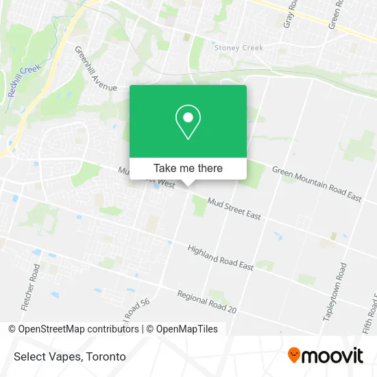 Select Vapes map