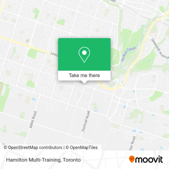 Hamilton Multi-Training map
