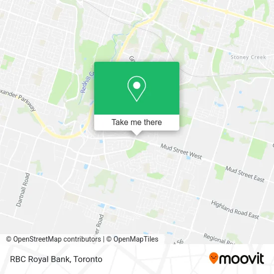 RBC Royal Bank map