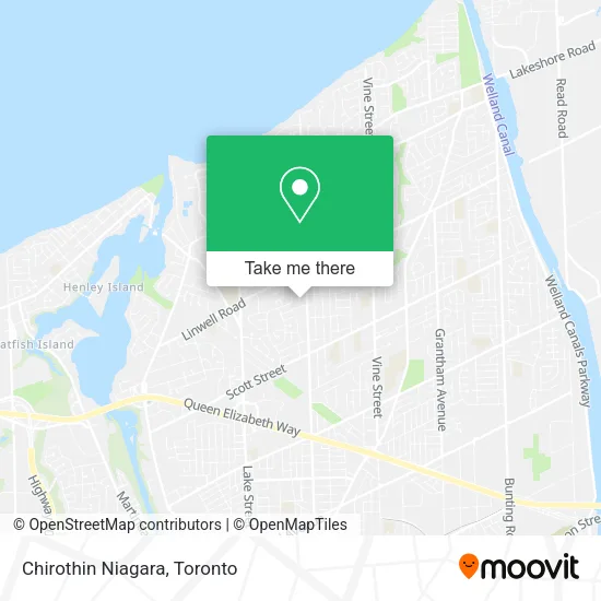 Chirothin Niagara map