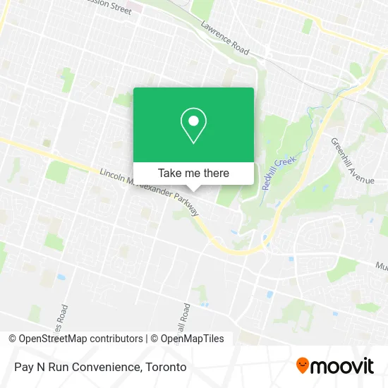 Pay N Run Convenience map