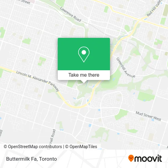 Buttermilk Fa map