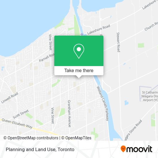 Planning and Land Use map
