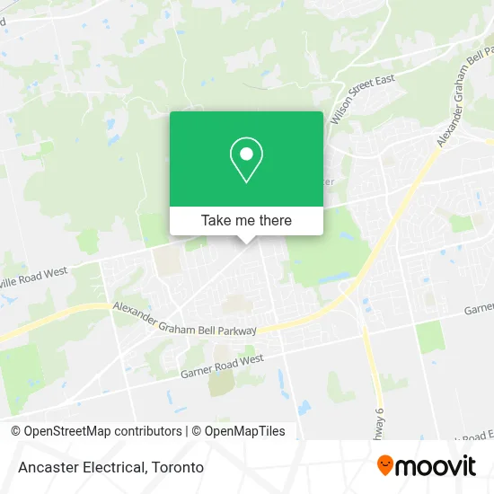 Ancaster Electrical map