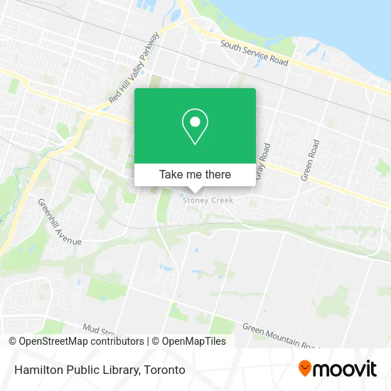 Hamilton Public Library map